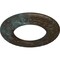 Ekena Millwork Salem Ceiling Medallion (Canopies up to 7 1/8"), 13 1/4"OD x 7 1/8"ID x 7/8"P, Bronze Blue Patina CM13SABBS - alternate 3